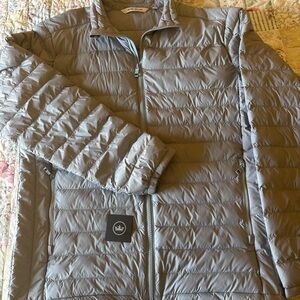 Peter Millar Gray Quilted Jacket